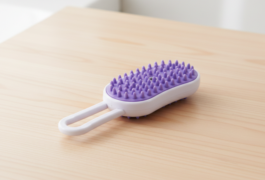 FurFresh™ 3-in-1 Electric Steam Brush for Cats & Dogs